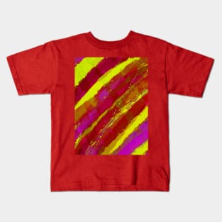 Watercolor Fire Water Kids T-Shirt